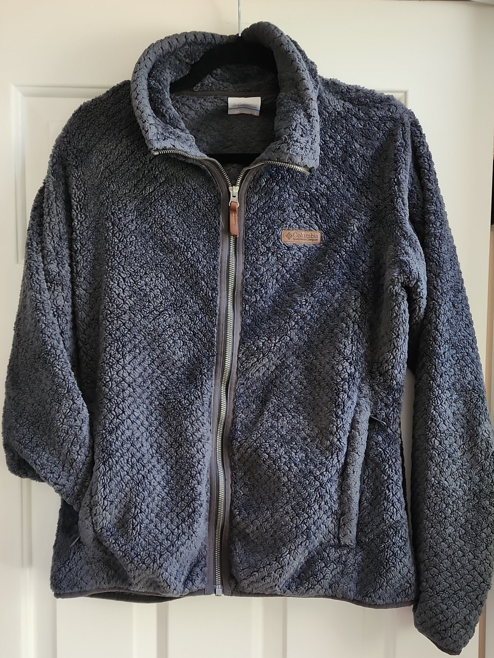 Columbia Women's Dark Charcoal Sherpa Zip Jacket